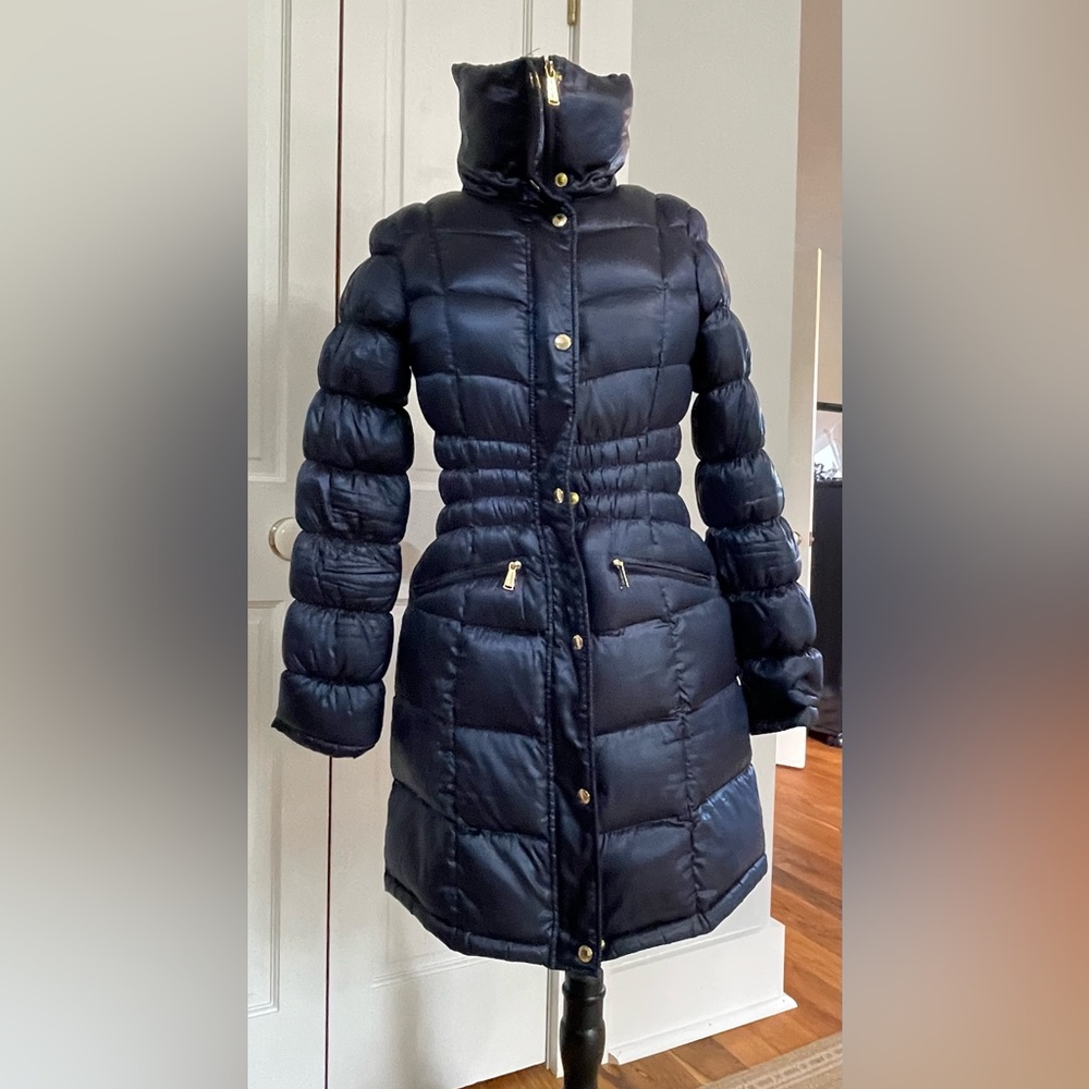 Michael Kors. Blue. Down Jacket. Small